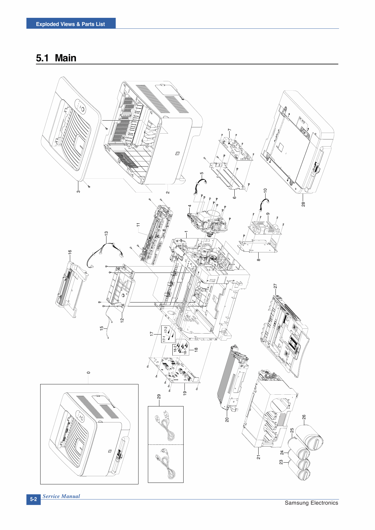 Samsung Color-Laser-Printer CLP-350N Parts and Service Manual-4